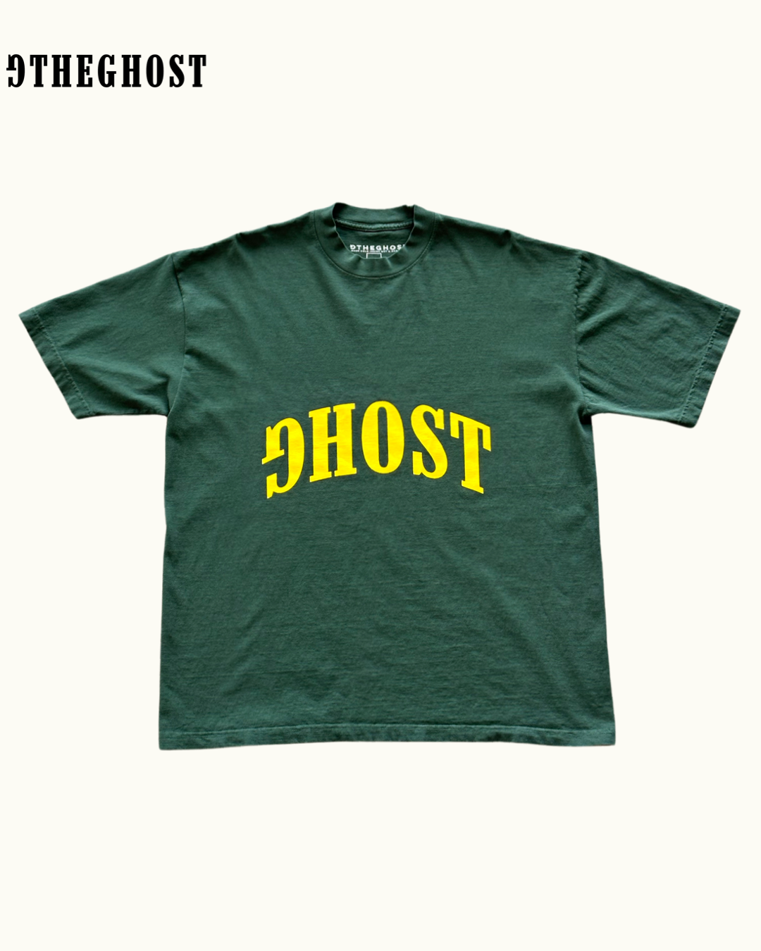 Ghost Tee (Green/Yellow)