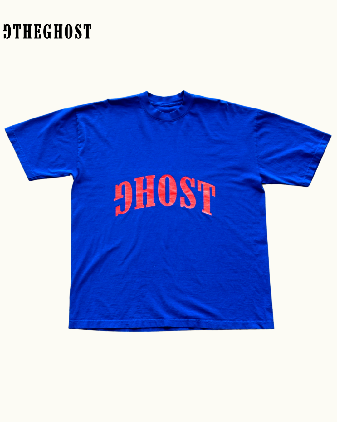 Ghost Tee (Blue/Red)
