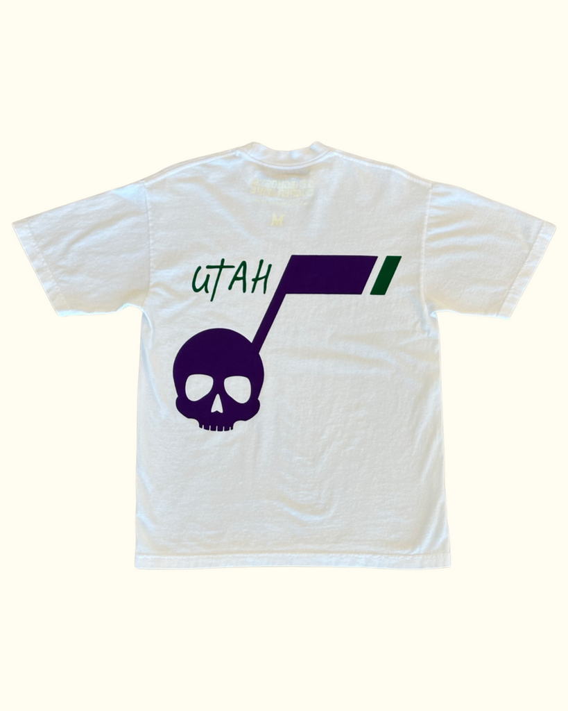 COOPERATIVE COLLAB TEE (WHITE/PURPLE/GREEN) – GTHEGHOST