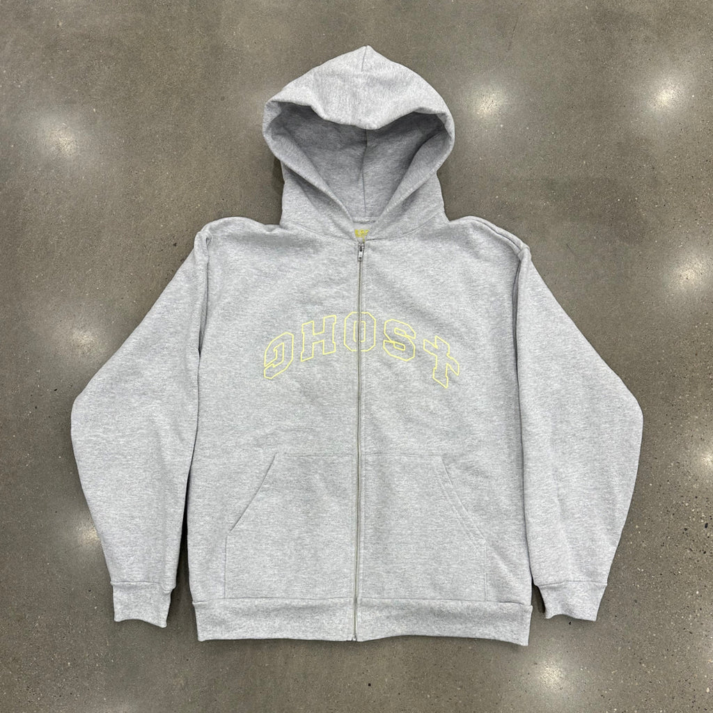 Ghost Zip-Up Hoodie